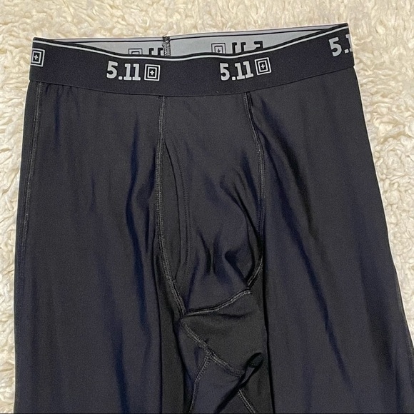 5.11 Tactical Series Mens Black Leggings Size Small - Picture 2 of 8